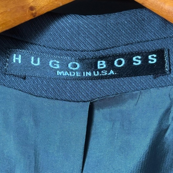 NEW Hugo Boss Gray Sport Coat Size 48 R Single Button Virgin Wool Sport Coat - Picture 5 of 15